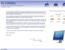 Tablet Screenshot of pl-conseil.info